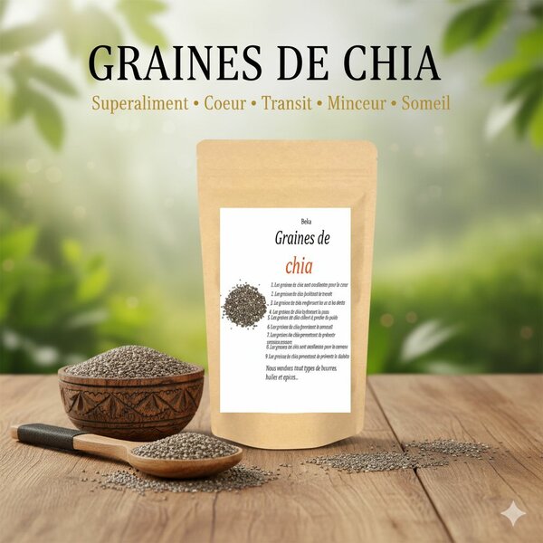 Graines de Chia Bio 1 kg