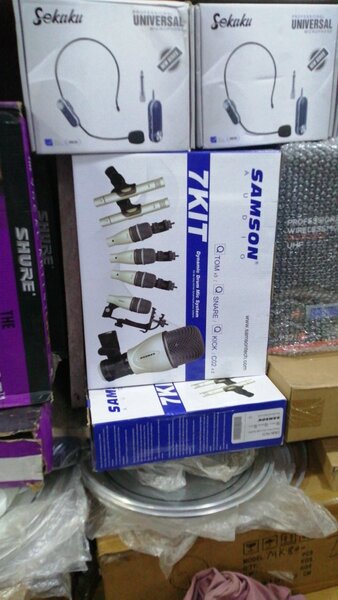 Samson 7-Piece Microphone Kit