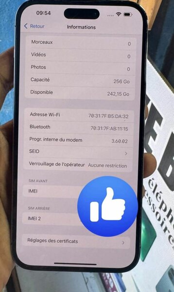 iPhone 14 Pro Max 256GB Gris