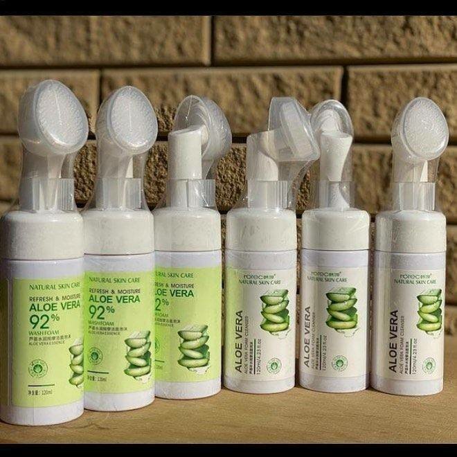 Mousse nettoyante visage