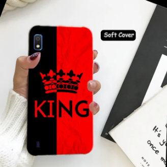 Samsung A10 Pouch Cover - King Soft Back Cover Case For Samsung A10 - Red