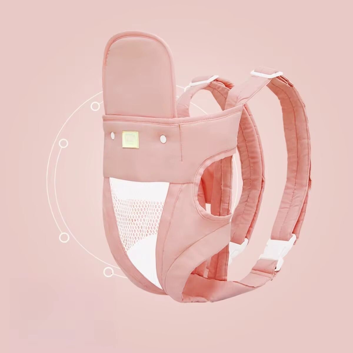 Porte-bébé ergonomique respirant