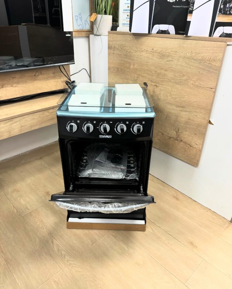 Nasco 50cm x50cm Gas stove with oven