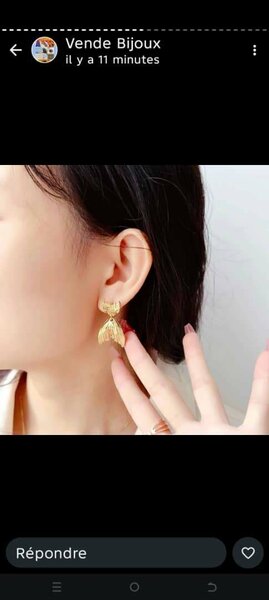 Boucles d'oreilles élégantes