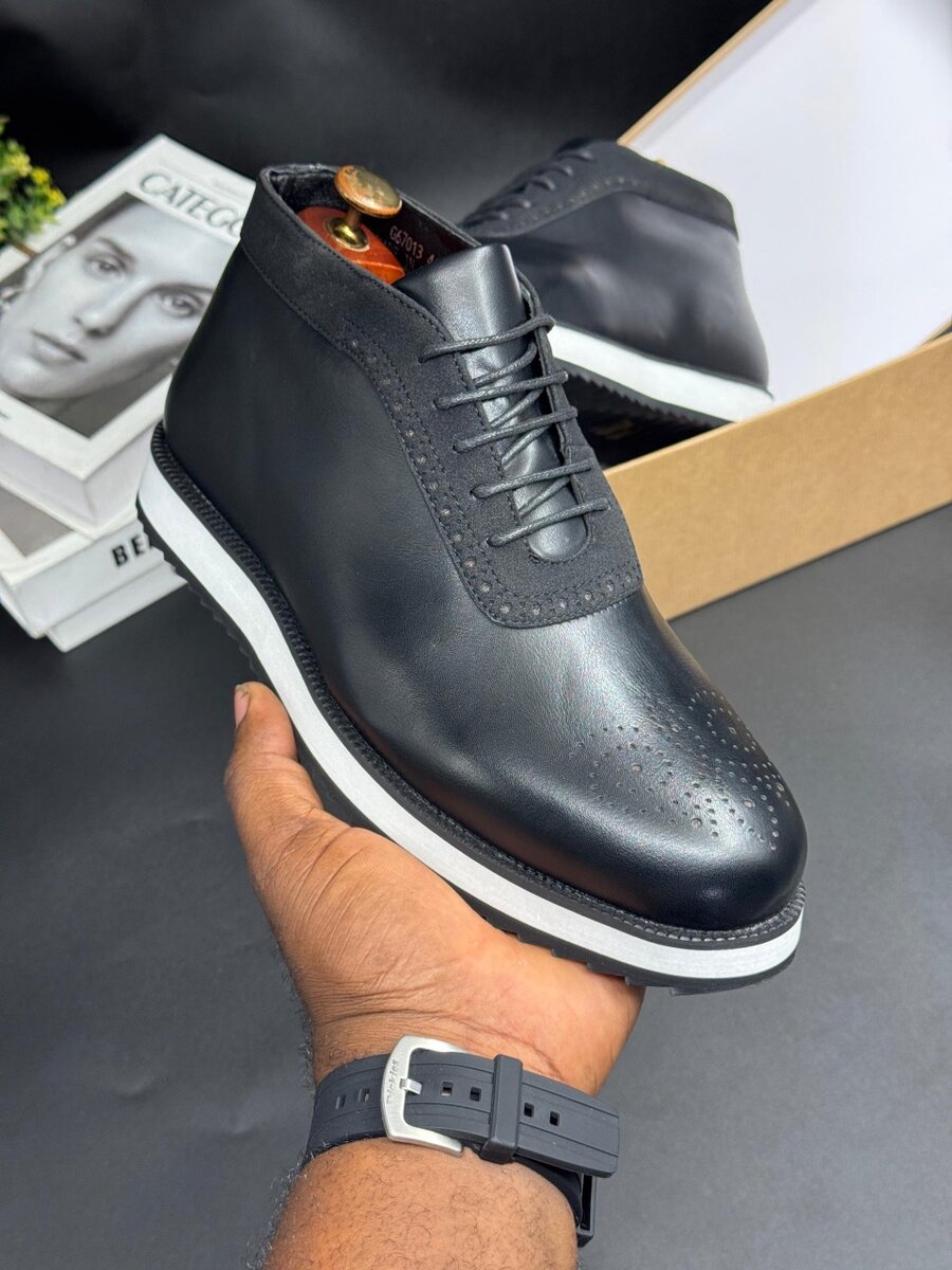 BERLUTI BLACK AND WHITE