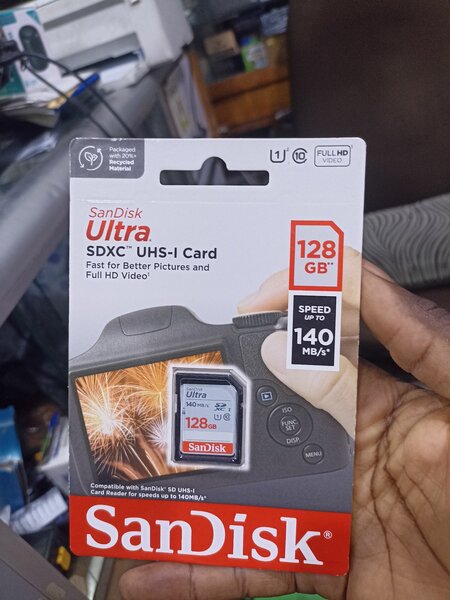 Carte de mémoire SanDisk 128Gb