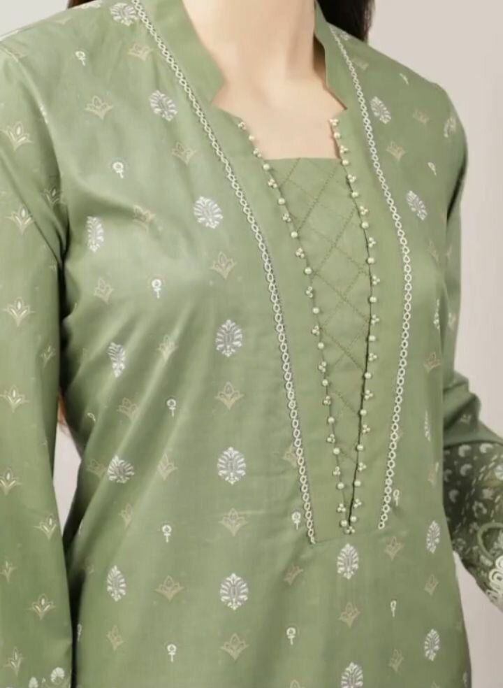 Green suit