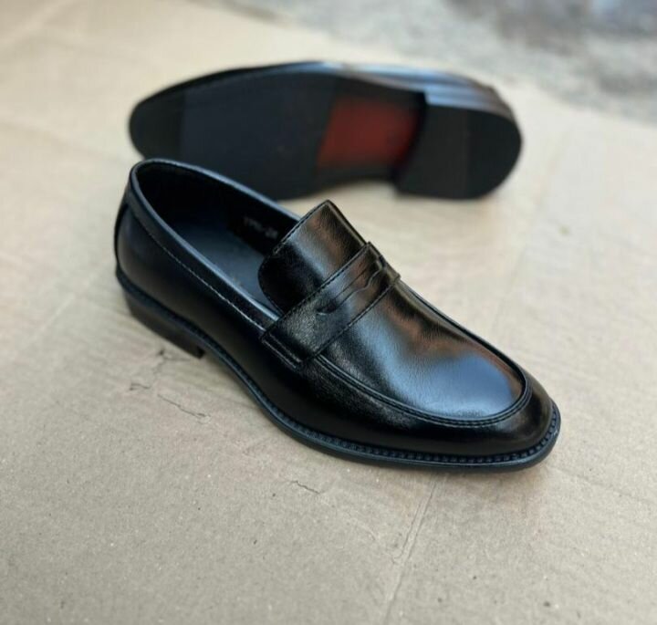 Mocassins élégants en cuir