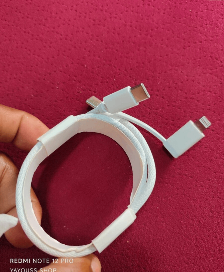 Câble de Chargement 3 en 1