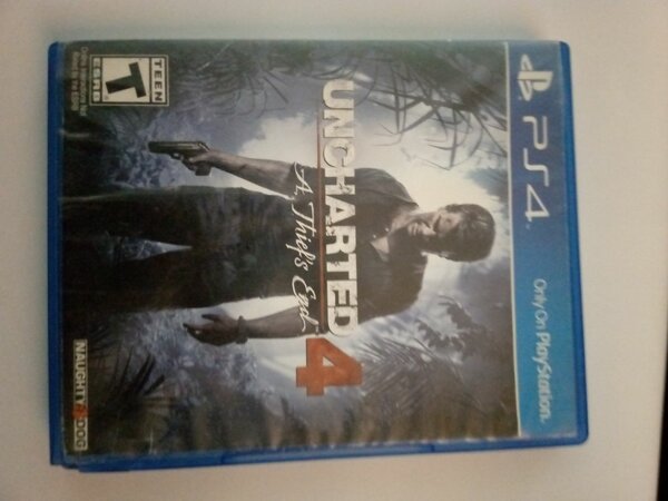 UNCHARTED 4 PS4 EDITION.