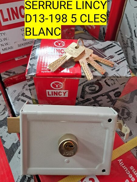 Serrure Lincy D13-198 Blanc