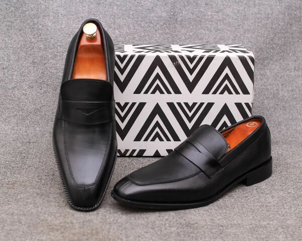 Chic Mocassins en Cuir Homme