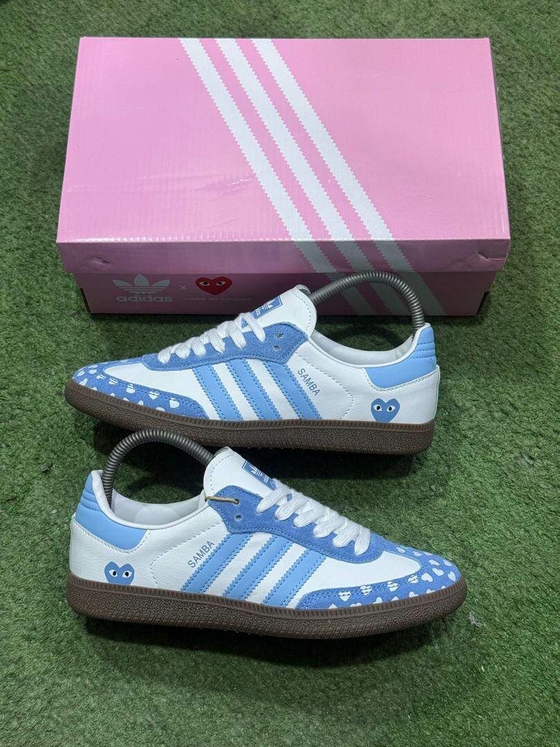 Adidas Samba bleues