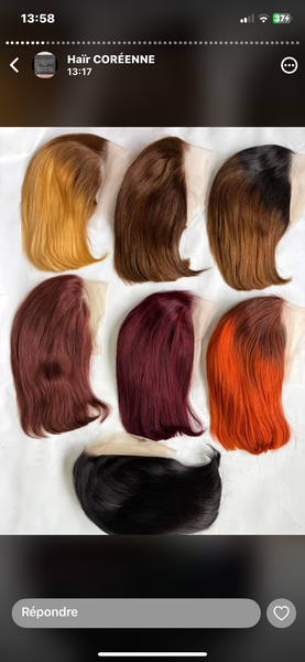 Perruques coupe carré taille10