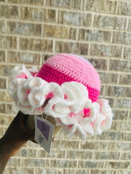 Chapeau Crochet Élégant