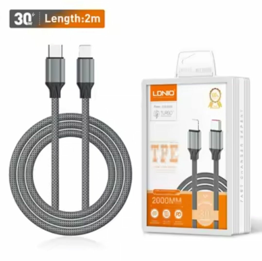 Super Fast USB-C to Lightning Data and Charger Cable 1M