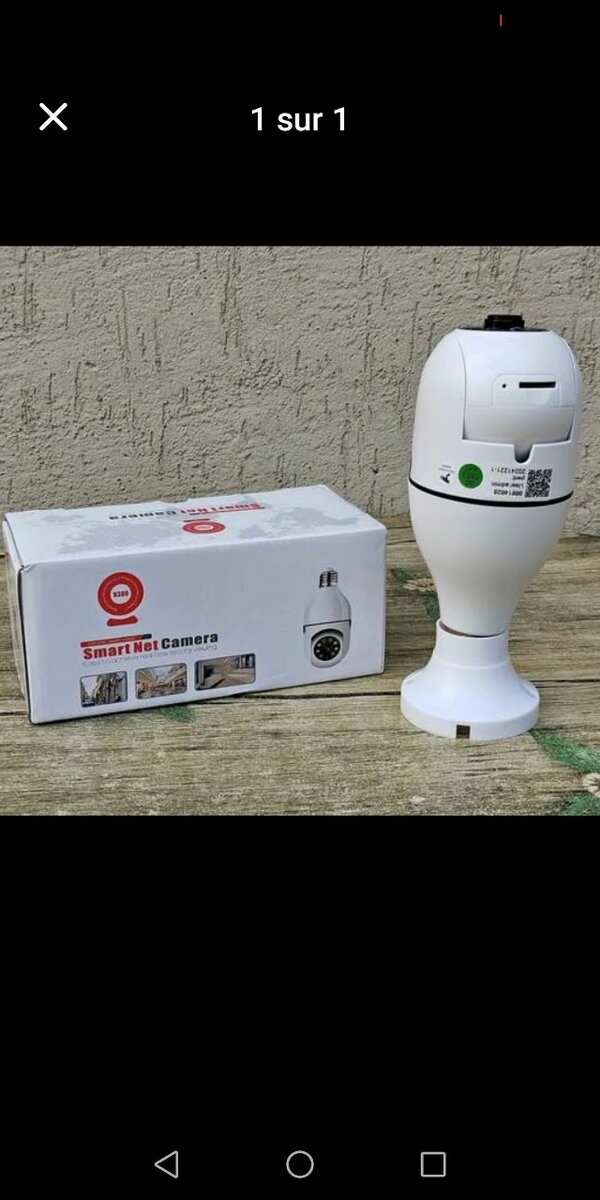 Caméra wifi 360 degrés