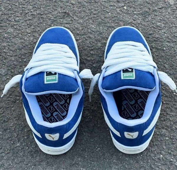 Baskets Puma Suede Bleues