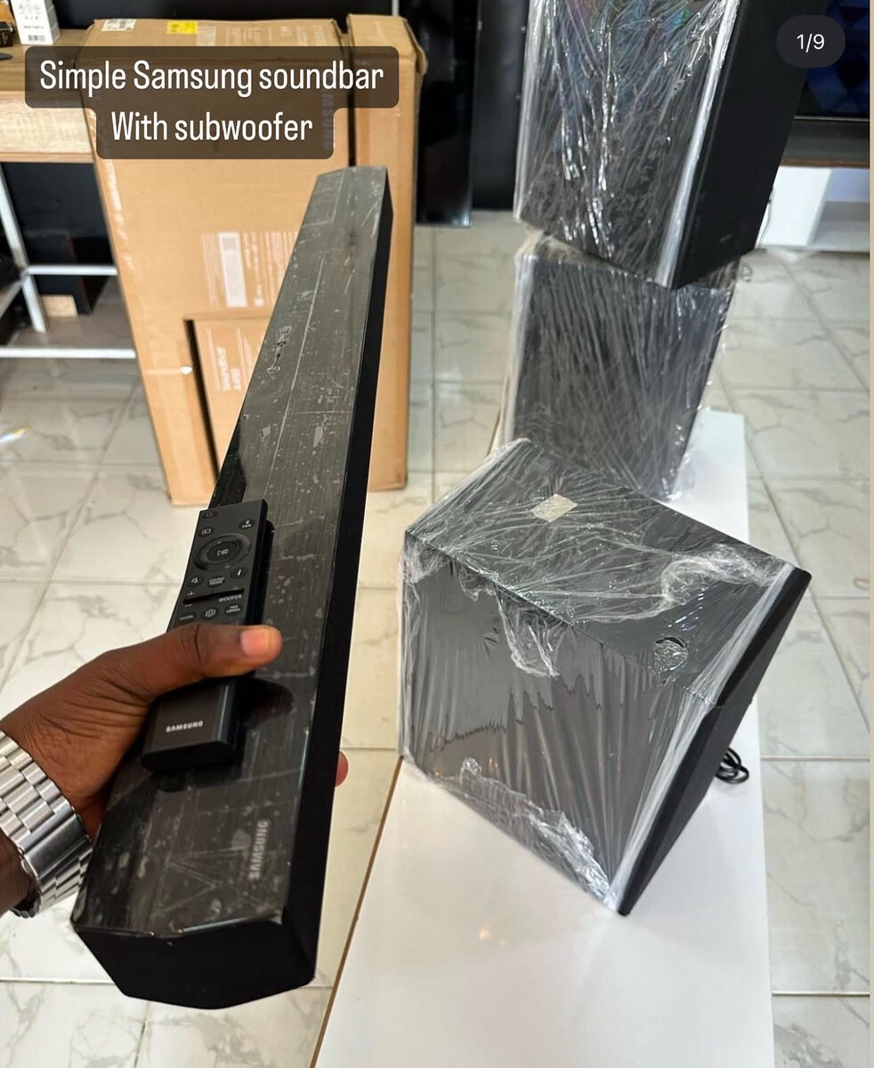 Germany Imported Wireless Samsung soundbar Available  We hav