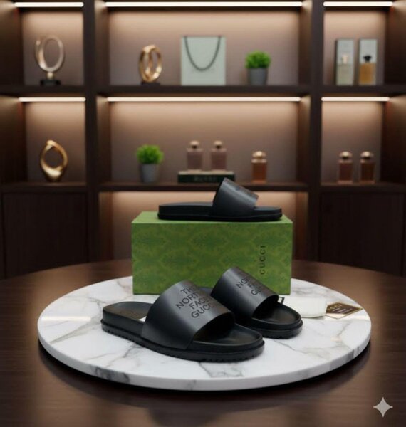 Sandales Noires de Luxe