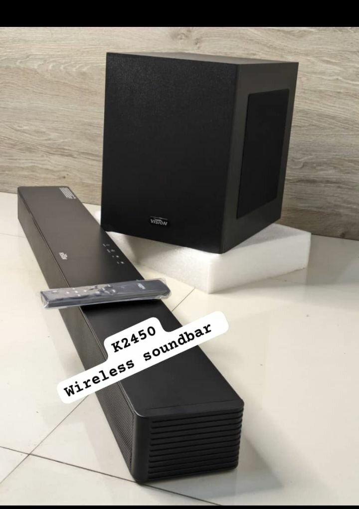 Vision and Sonic wireless soundbar systems