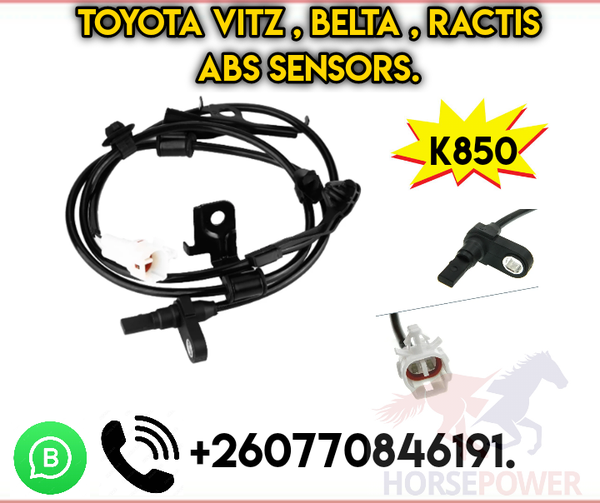 ABS SENSORS, vitz , belta, ractis.