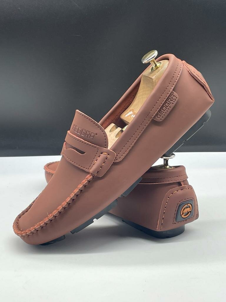 Mocassins en cuir élégants