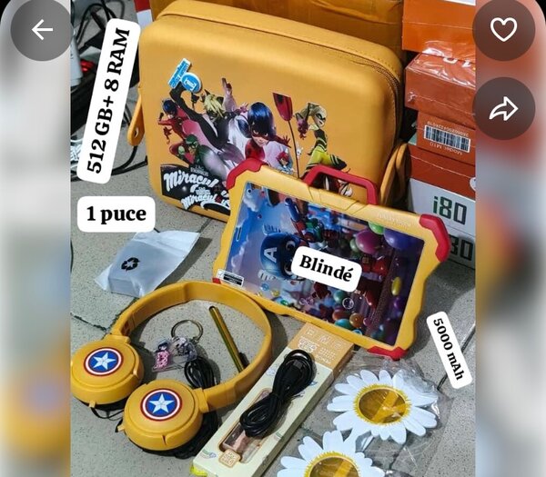 Tablette Enfant Blindée