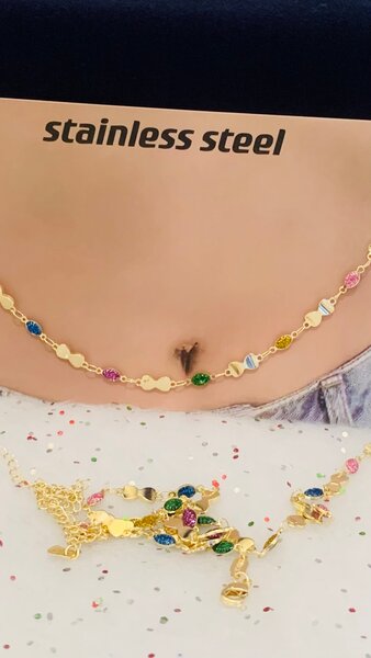 Chaine au rein inoxydable