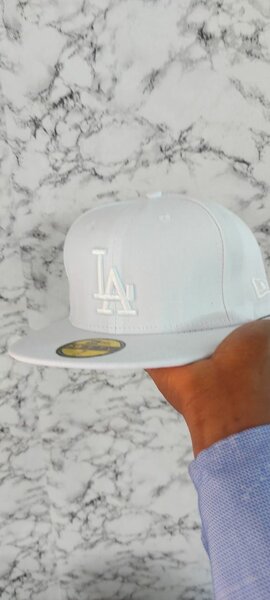 Casquette New Era LA blanche