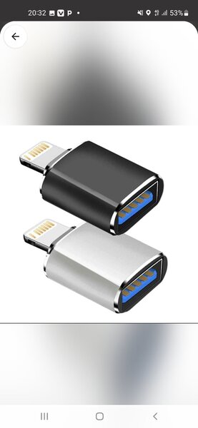 Adaptateur Lightning vers USB