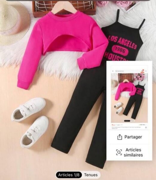 Ensemble chic pour filles