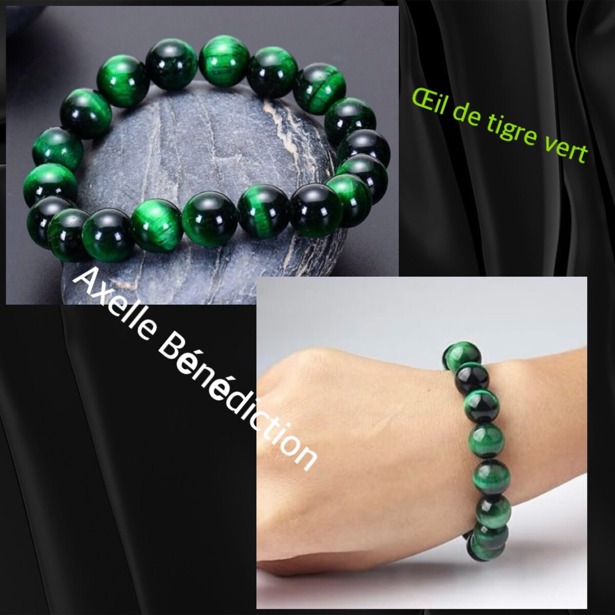 Bracelet Perles Oeil de Tigre