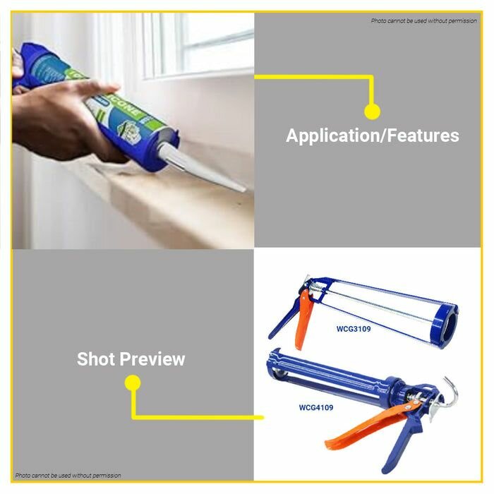 Pistolet à Cartouche 230mm