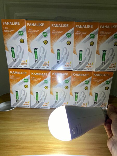 Лампочка на батарейках