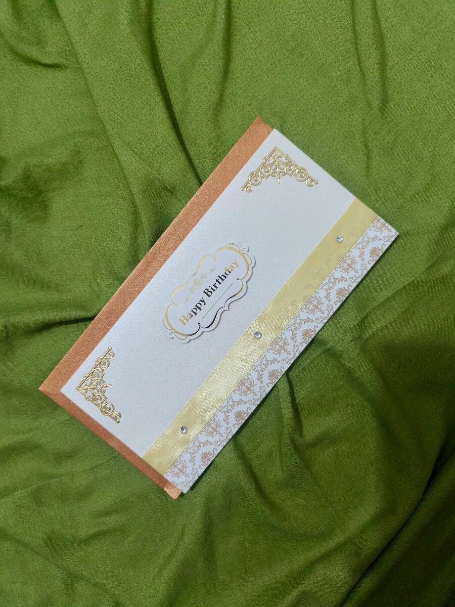 Carte de vœux anniversaire élégante