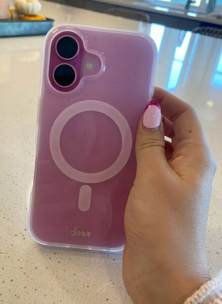 Coque MagSafe iPhone Rose