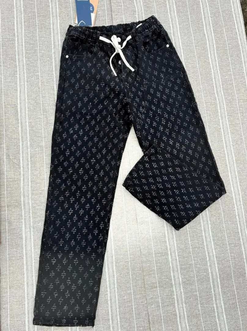 Pantalon décontracté noir