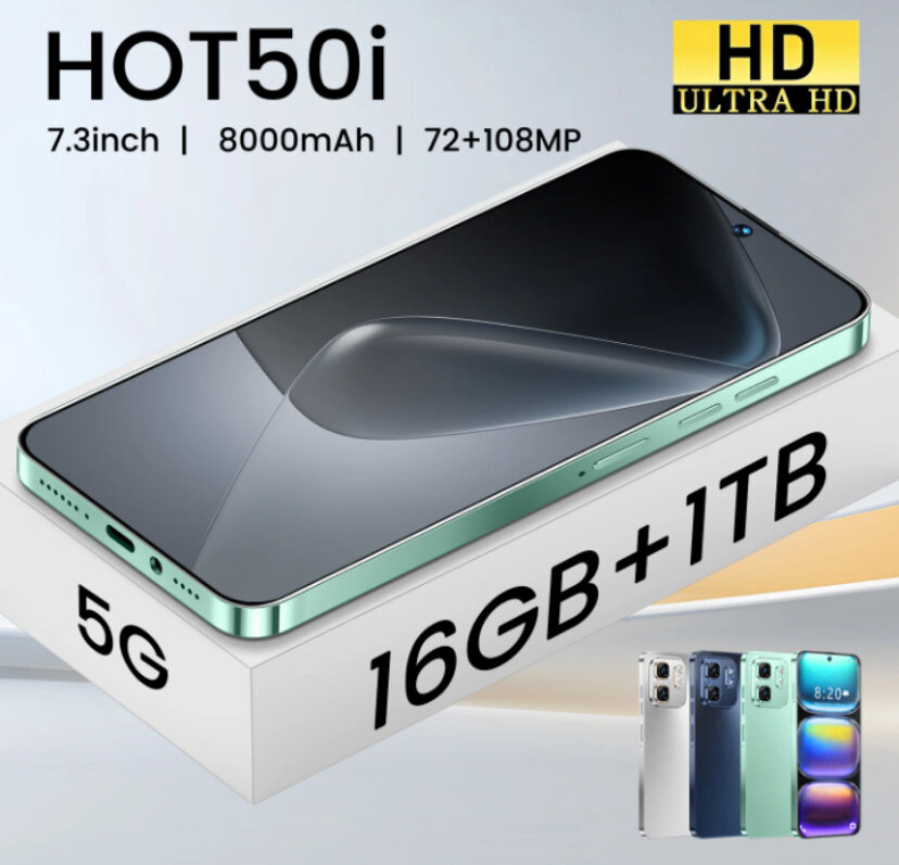 Smartphone HOT 50i 7.3" 5G