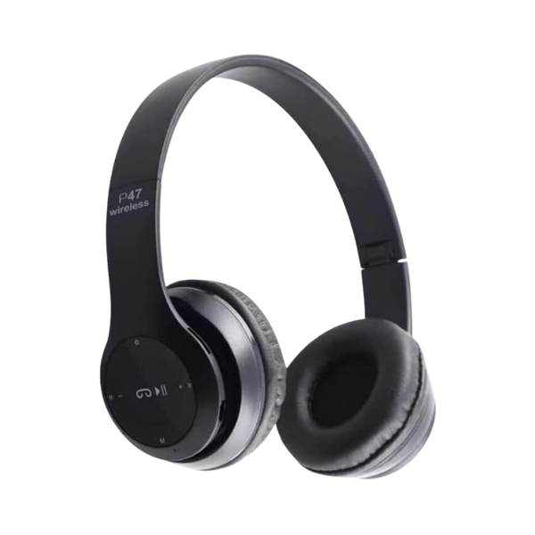 P47 Wireless Bluetooth Headset (Foldable On-Ear Headphone)