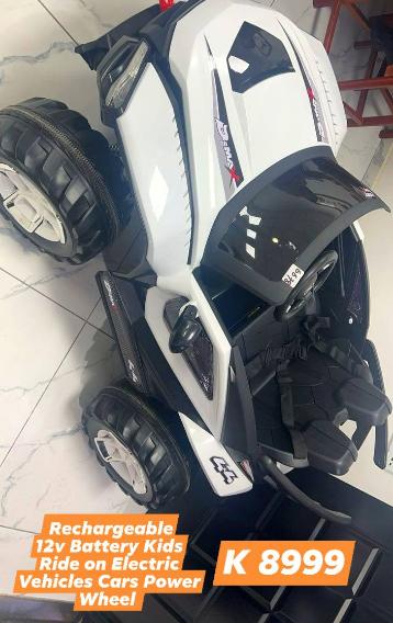 Rechargeable 12v Battery Kids Ride on Electric Vehicles Cars Power Wheel