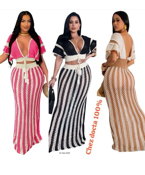 Ensemble crochet femme stylé