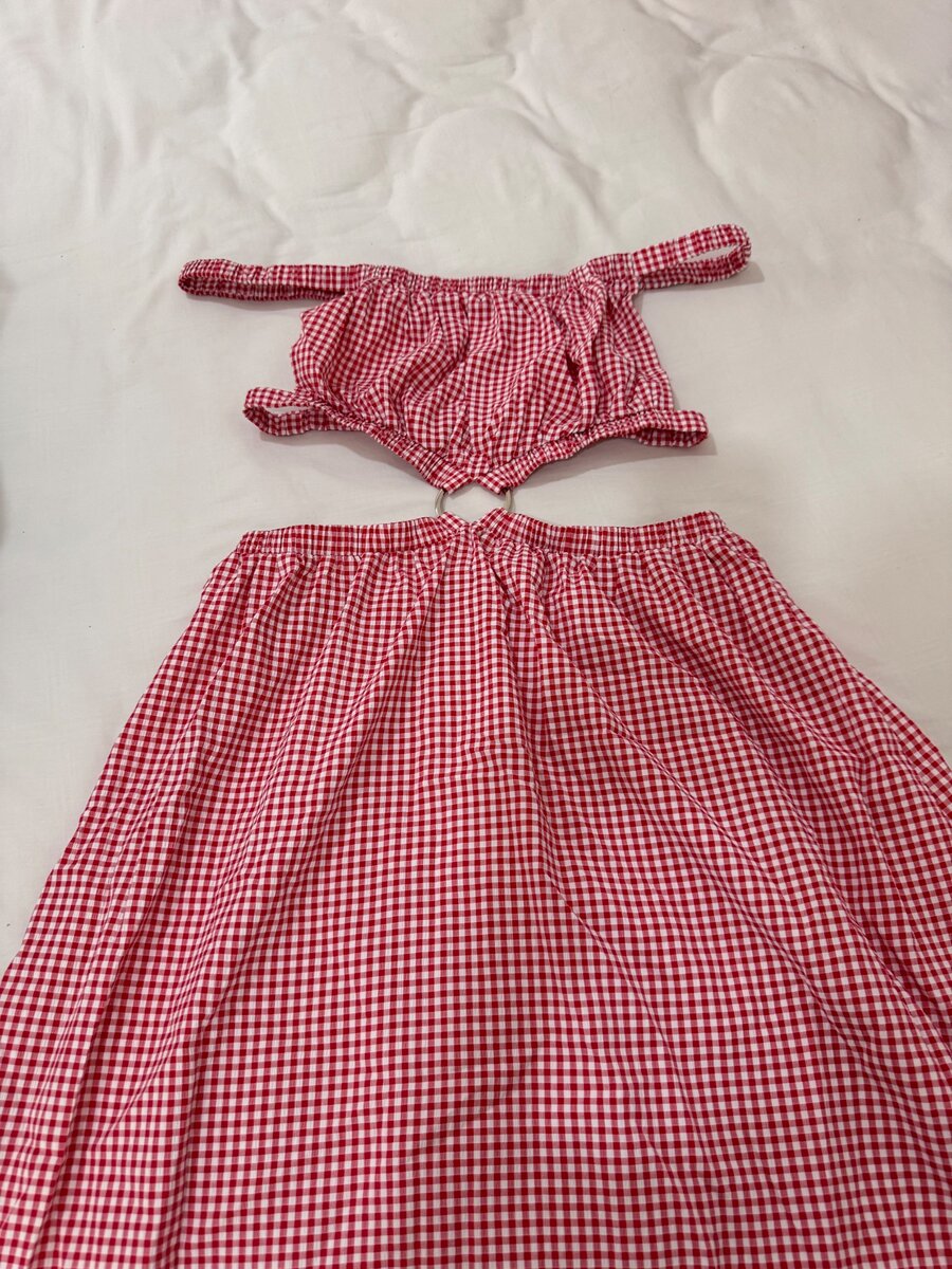 Cutout goddess dress