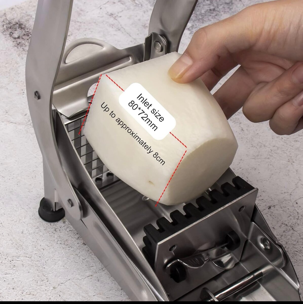 coupe-frites manuel, trancheuse de pommes de terre, trancheu