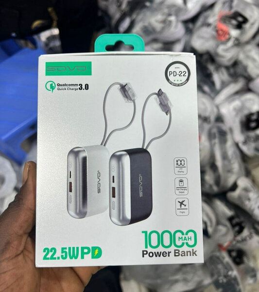 10000mAh Power Bank Fast Charge