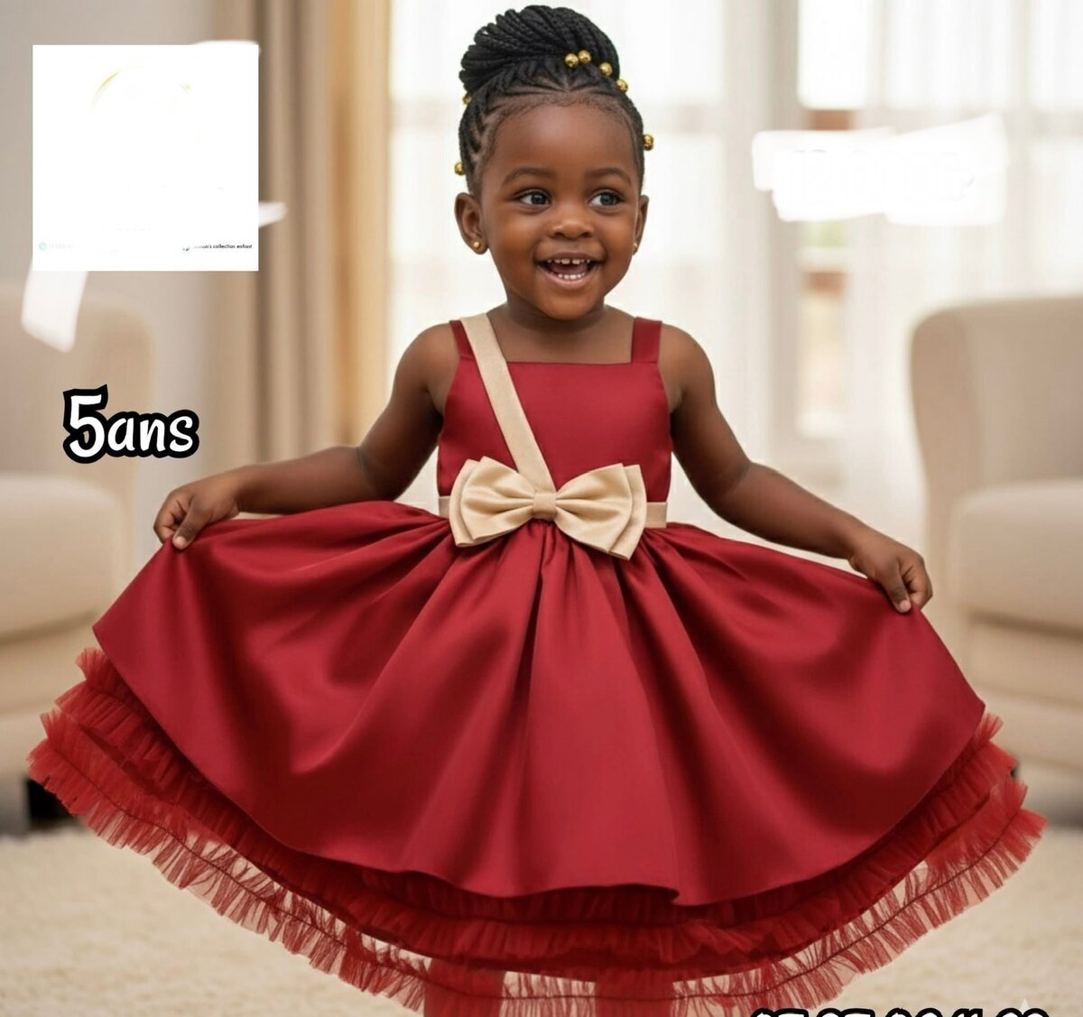 Robe festive pour filles