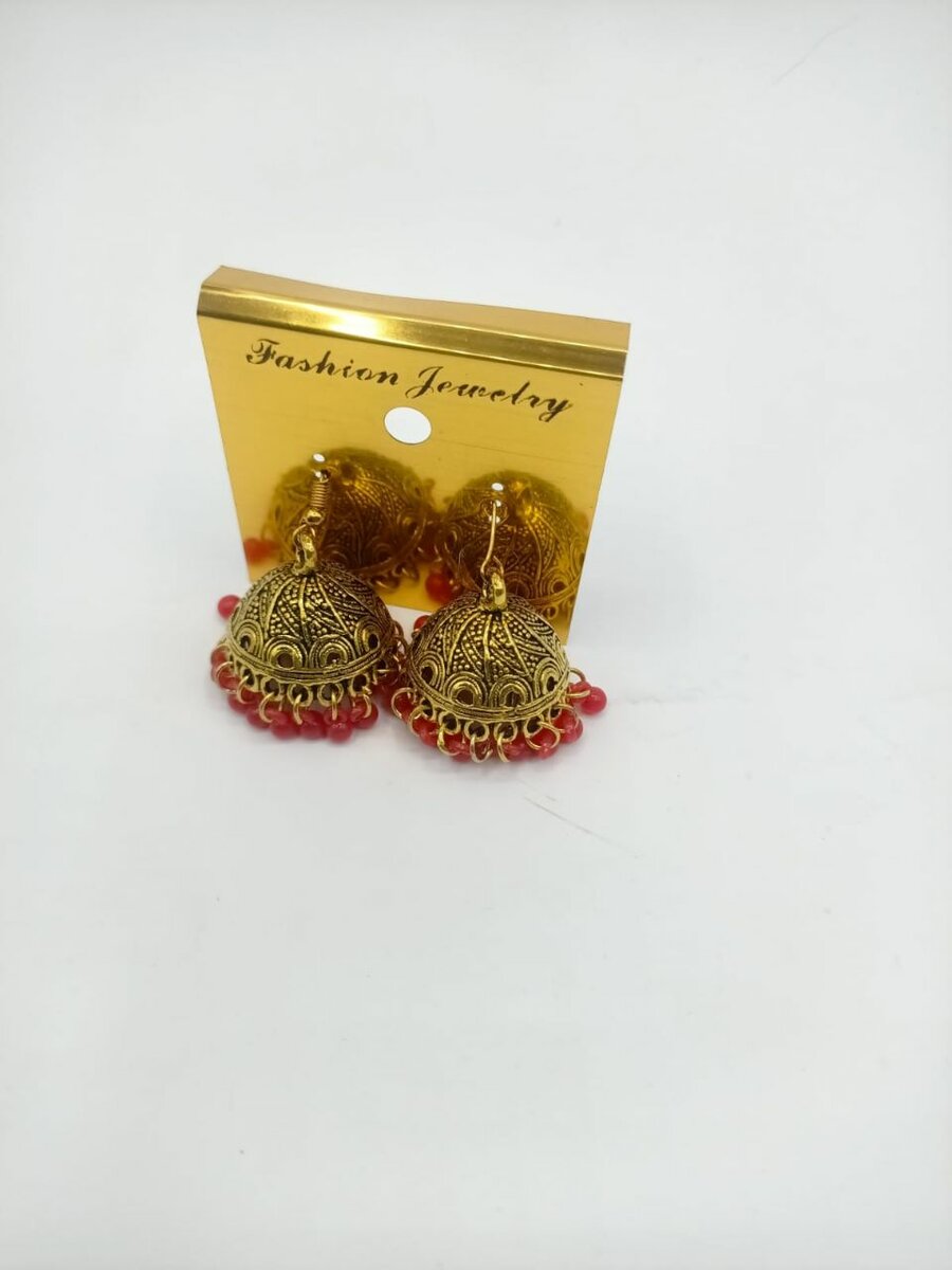 250 Golden Mini Jhumka Stylish Earrings for Girls and Women