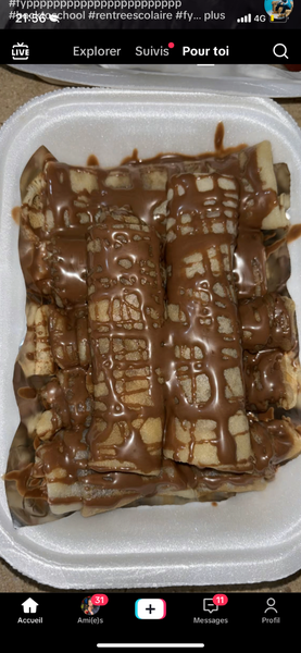 Crêpes au Chocolat Délicieuses