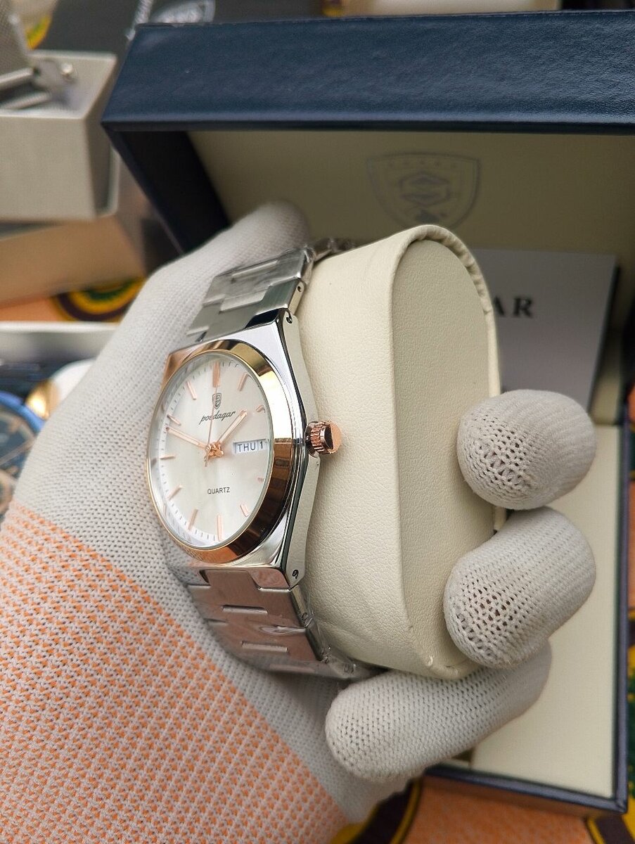 Montre Poedagar en Acier Inoxydable