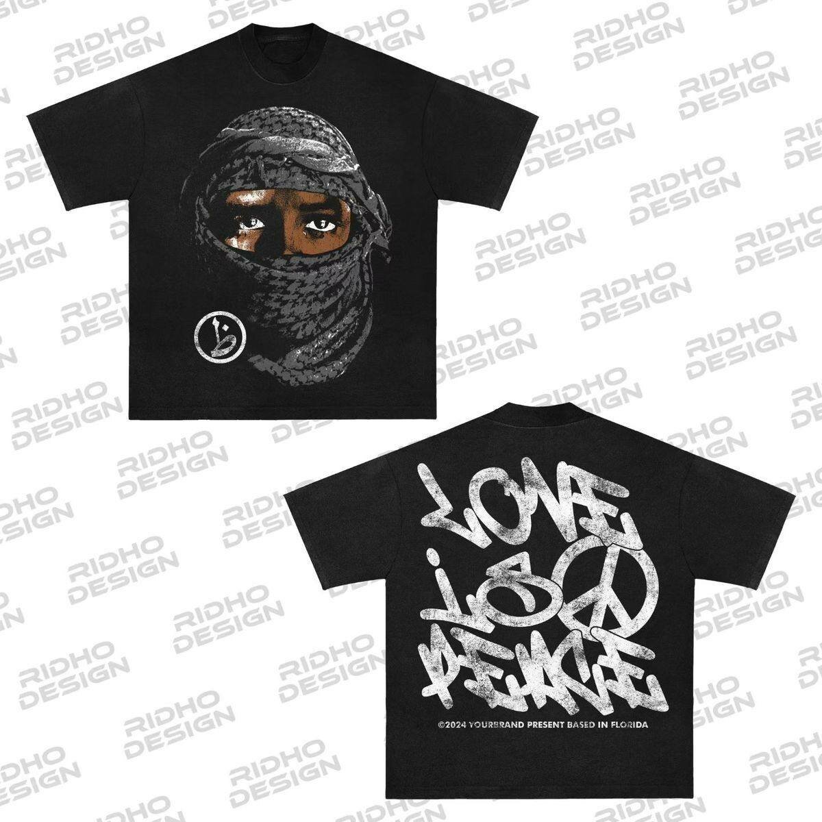 Tee-shirt oversize streetwear